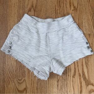 Free People FP Movement Textured Side Snap Pull On Shorts Size XS
